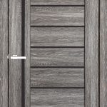 Двері міжкімнатні DOORS Smart С067 BG Дуб темний браш (ПВХ)