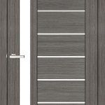 Двері міжкімнатні OMiC CORTEX DECO 09 ПО (пвх: ДУБ ASH)
