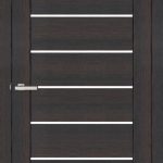 Двері міжкімнатні OMiC CORTEX DECO 10 ПО (пвх: ДУБ WENGE)