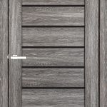 Двері міжкімнатні DOORS Smart С018 BG Дуб темний браш (ПВХ)