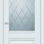 Двері міжкімнатні DOORS Smart С070 CD Емаліт білий (ПВХ)