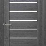 Двері міжкімнатні DOORS Smart С018G Дуб магма (екошпон)